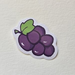 10/$10 Purple Grape Sticker